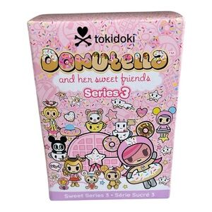 Tokidoki Donutella & Her Sweet Friends Plush Keychain Surprise Box Series 3 NWT